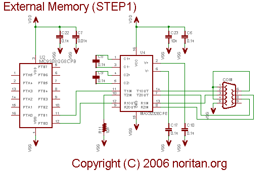 外部記憶装置回路図(STEP1)