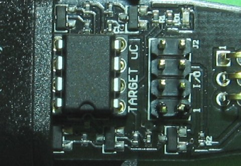 USBSPYDER08本体に搭載されたMCU